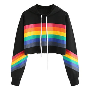 Rainbow Sweatshirt Long Sleeve