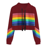 Rainbow Sweatshirt Long Sleeve