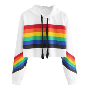 Rainbow Sweatshirt Long Sleeve