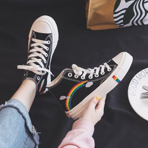 New Rainbow Retro Shoes