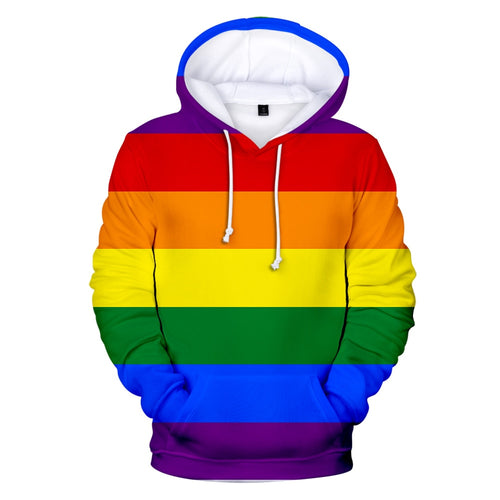 Rainbow Casual Hoodie